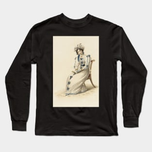 Fashion Plate for Morning Dress, 18th century Long Sleeve T-Shirt